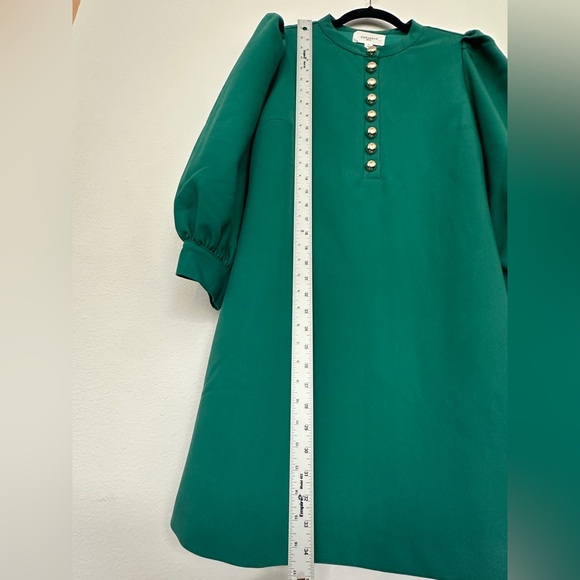 Pomander Place Verdant Green‎ Samantha Mini Dress Large NWOT - Picture 15 of 16